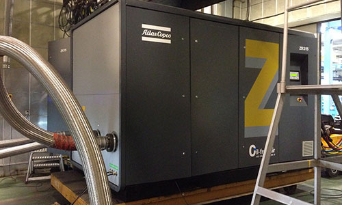 AtlasCopco screw compressor