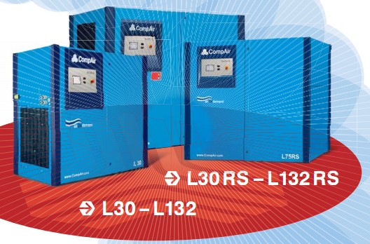 CompAir Rotary screw air compressor