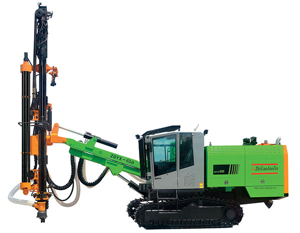 ZGYX-650/660 hydraulic drill rig(Tophammer)