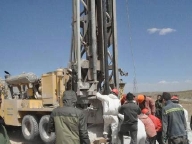 ZEGA D460 drill rig working at Yunnan Phosphorite Mine