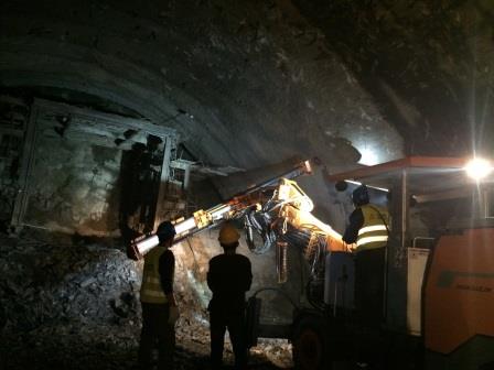 Zega’s underground drill rig J21 has won our customer，China Railway Construction Engineering Group B