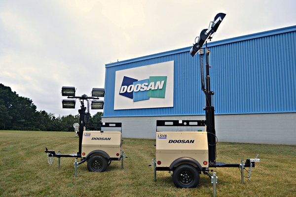 Doosan introduces LSV6 & LSV8 light towers