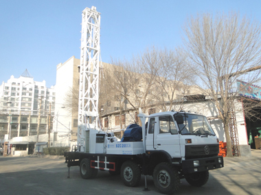 Truck mounted water well drilling rig BZC300CA